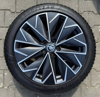 Alu kola Superb 3 - 8jx18 ET 44, celorocni pneu - 5