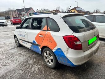 Škoda Fabia II 2 1.6 TDi 55 kw CAY bílá na díly - 5