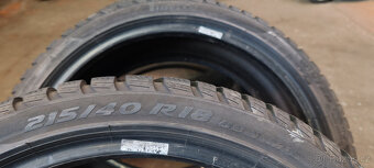 Zimní pneumatiky PIRELLI 215/40R18 89V 6,00mm - 5