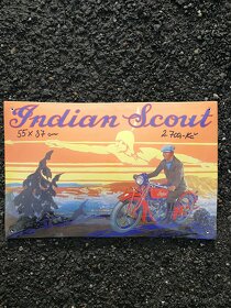znak smaltovany indian - 5