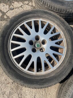 Alu kola R16 na Škoda Octavia 1 i s pneu 205/55 R16 - 5