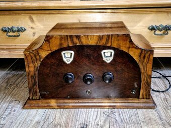 Starožitné rádio Stygor, Incomparable, Francie, 1931 - 5