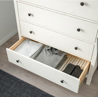 Komoda HEMNES - Šedá, Skvělý stav - 5