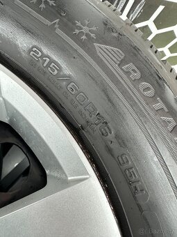 Passat B8 - ZÁNOVNÍ ZIMNÍ SADA 215/60 R16 - 5