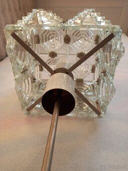 Lustr skleněný - retro - 5