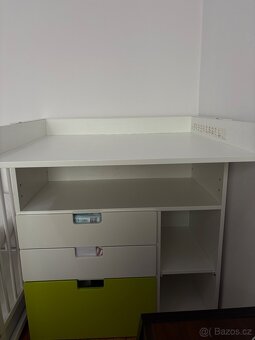 Dětská postýlka + přebalovací pult (komoda) – spěchá - 5