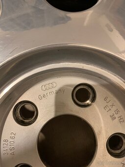 Dojezdové kolo / rezerva Audi A3 8l - 5