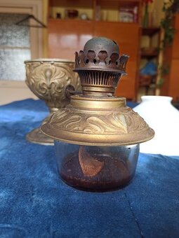 Starožitná lampa na petrolej „Petrolejka“ - 5