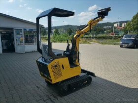 Minibagr M10, diesel, nový stroj - 5