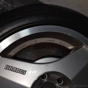 alu raritní BRABUS Monoblock II kola 4.ks s pneu - 5