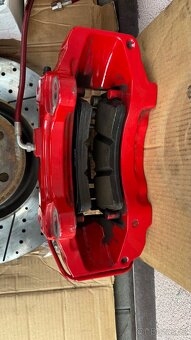 Porsche brzdiče 18z 5x112 6pístek červená - 5