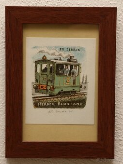 Jiří Bouda - Ex libris železnice - 5