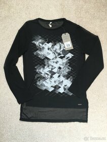 Pepe Jeans černé tričko s dlouhým rukávem, vel. XS - 5