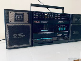 Radiomagnetofon Philips D -8483, rok 1987 - 5