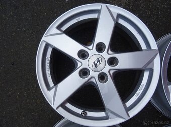Alu disky Hyundai, 16", 5x114.3 , ET 50, šířka 6,5J - 5