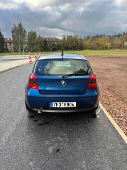 BMW 118d 90kw r.v.2006 modrá barva - 5