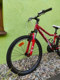 Značkové dětské kolo Superior 24" (červená) - 5