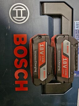 Bosch aku šroubovák, baterie,nabíječka a kufr - 5