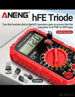 Digitální multimetr SZ308, nový. - 5