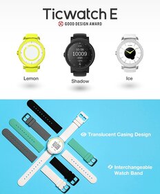 2x Smartwatch | Ticwatch S a Ticwatch E | cena za vše - 5