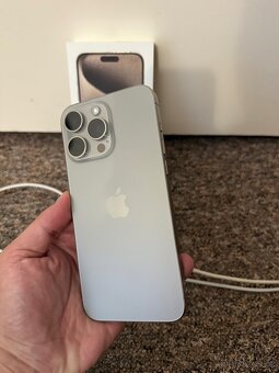Apple iPhone 15 Pro Max 256gb Natural. Top stav, zaruka. - 5