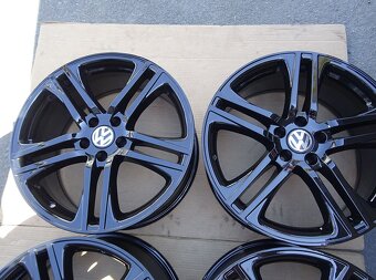 Alu disky černé na Volkswagen, 19", 5x112, ET 45, šířka 8J - 5