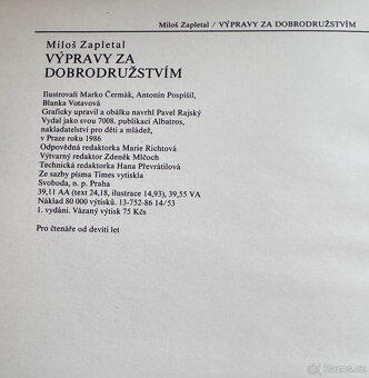 Výpravy za dobrodružstvím (Miloš Zapletal) - 5