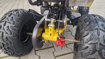 Dětská elektro čtyřkolka ATV Torino 1200W 48V graffiti žlutá - 5