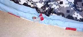 Zimní bunda s odepínací kapucí, vel. 140/146 - 5