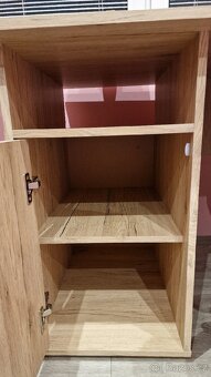 Psací stůl KUBA - dub artisan - 5