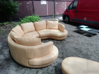 Kožená sedačka Natuzzi - 5