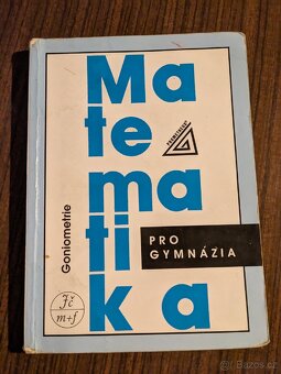 Učebnice matematiky pro gymnázia - 5