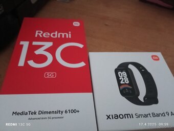 Redmi c13 plus náramek Smart band 9 active - 5