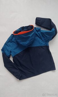 Chlapecká bunda, větrovka s kapucí, vel. 170, zn. Decathlon - 5