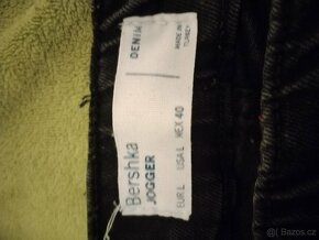 černé džíny zn. Bershka jogger vel. L - 5