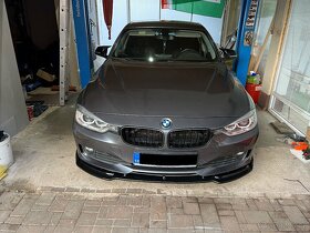 Lipo pod nárazník na BMW 3 - F30/F31 NEMPAKET - černý lesk - 5