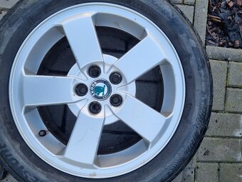 Originální litá kola Octavia 1 R16 , 6,5Jx16 ET42 5x100 - 5