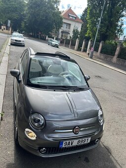 500C 1.2 AUTOMAT, Cabrio, servis Fiat, Top - 5