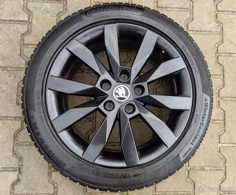 Alu kola originál Škoda Octavia III 5x112 R17 Crystal - 5