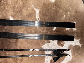 Nové Běžky Tecno Pro 130 cm,hůlky 105 cm,boty vel.34 NNN - 5