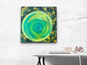 Abstraktní obrazy - vlastní tvorba - 5