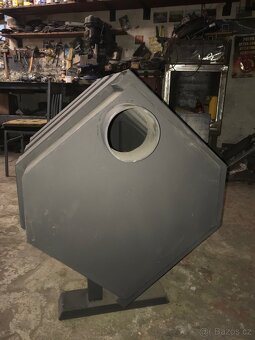 Prodám nová horkovzdušná kamna výkon 16kw - 5