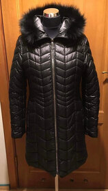 Luxusní bunda/kabátek s pravou kožešinou - vel.M - 5