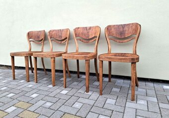 Luxusní prvorepublikové židle THONET po renovaci - 5