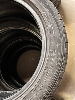 4ks. 215/45 R16 86H letní pneu DUNLOP - 5