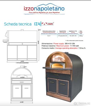 IZZO Forni - IZ4 Neapolská elektrické pizza pec - 5