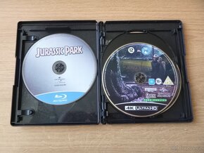 kompletni JURSKY PARK + JURSKY SVET ve 4K UHD+BD - 5