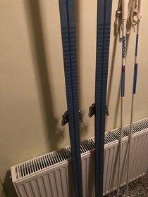 Běžky Fischer šupiny + hůlky Rossingnol + boty Botas 45 - 5