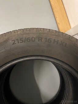Prodám pneu BARUM BRAVURIS 5 215/60 R16 XL - 5