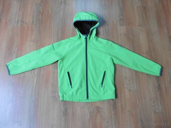 Zelená softshell bunda McKinley vel. 140 cm - 5